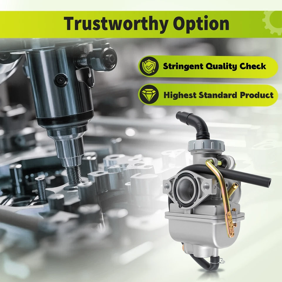 Carburetor carb For Honda CRF 80 CRF80 CRF 80F CRF80F 2004 2005 2006 2007 - Image 3 of 4