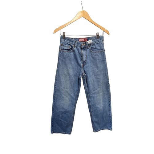 Boys Levi's Jeans U.S. Polo Jeans 14 & 16 Khaki - Picture 10 of 12