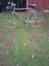 Free Spirit Ten Speed Vintage Road Bike 27in Silver Drop Bar Caliper Brakes