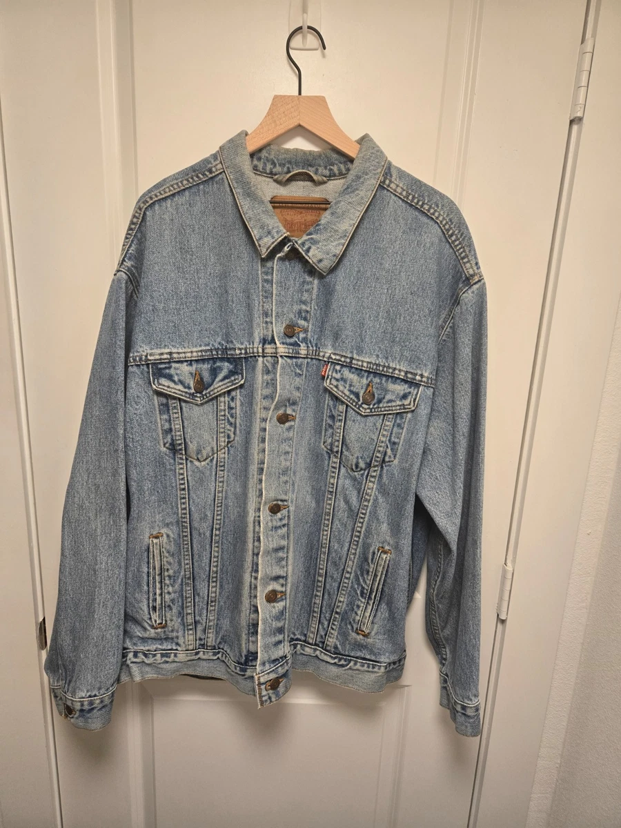 vintage mens levi jean jacket products for sale | eBay