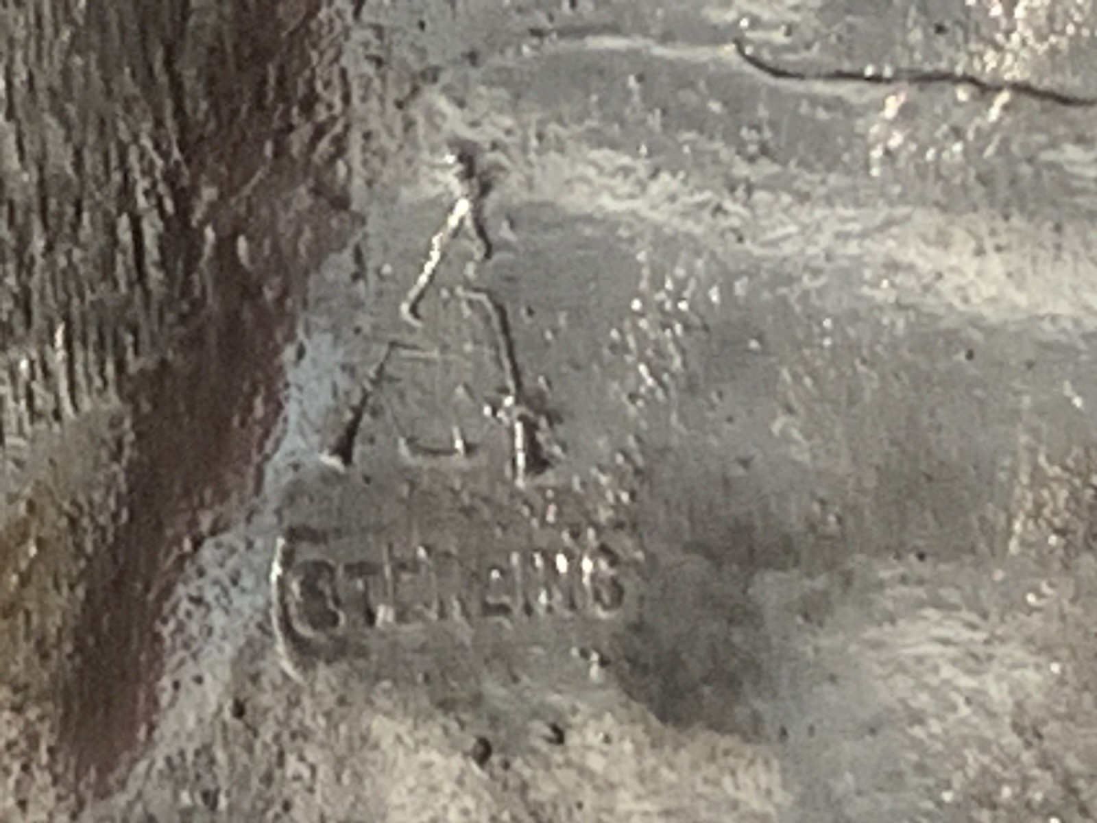 Solid Sterling Silver ABALONE Sea Shell BELT BUCK… - image 6