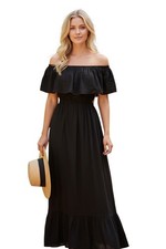 Women's Black Dress - Size Large