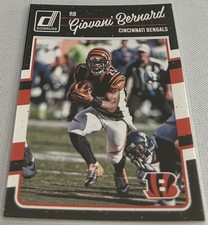 2016 Panini Donruss Football Giovani Bernard Cincinnati Bengals base card #61