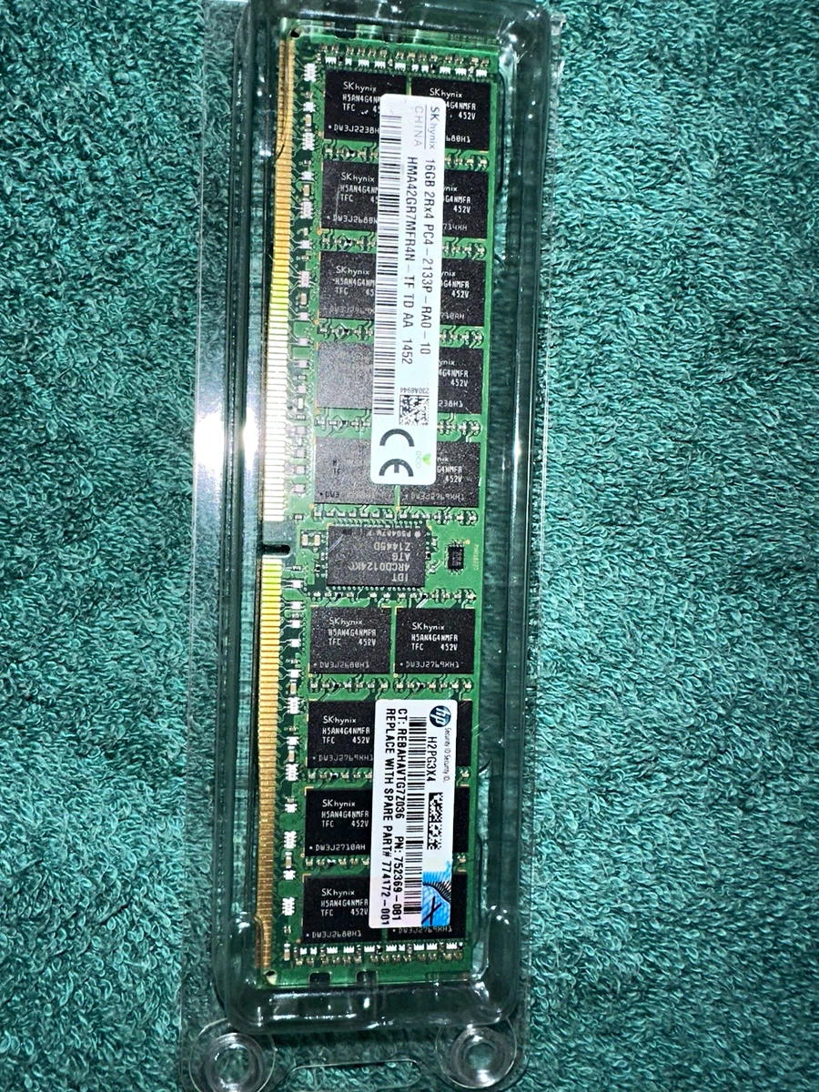 PC4-17000 (DDR4-2133) Bus Speed 16 GB Total Capacity DDR4 SDRAM