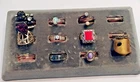 Vtg to Now Lot of Rings Size 6 Costume Jewelry No Missing Stones All Wearable