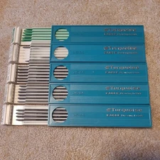 Vintage Turquoise Drawing Leads Sets HB, 2B, B, 2376 Green