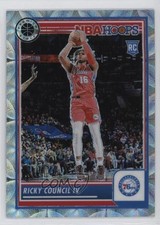 2023-24 Panini NBA Hoops Premium Stock Premium Prizm Ricky Council IV #168 07qd