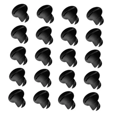 500 Grip 7/16" Quarter Turn Fasteners, Aluminum Button Oval Head Fastener 20