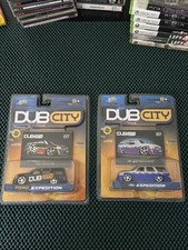 2003 Jada 1:64 Dub City Ford Expedition (Lot of 2) #057 & #027