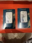2024 Lady Fortuna PAMP Suisse 45th Anniversary Silver 1 oz Bar In Assay