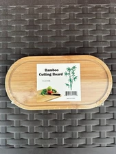 Bamboo Rectangle Oval Board 11x5.5x.5