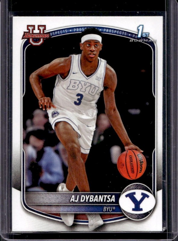2025-26 Bowman AJ Dybantsa 1st Prospect #BPP-1 Cougars