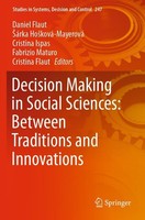 Decision Making In Social Sciences: Between Traditions And Innovations Daniel Fl