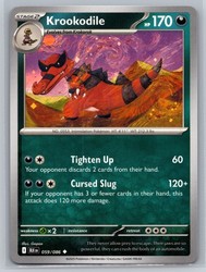 Krookodile 059/086 Scarlet & Violet: Black Bolt Uncommon