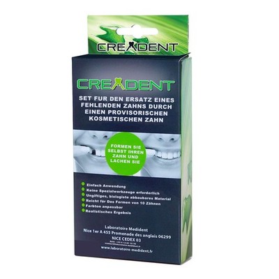 CREADENT Temporary Tooth Replacement Kit Cosmetic Missing Tooth Repair Set