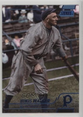 2022 Topps Stadium Club Blue Foil 14/50 Honus Wagner #279 HOF 10yu