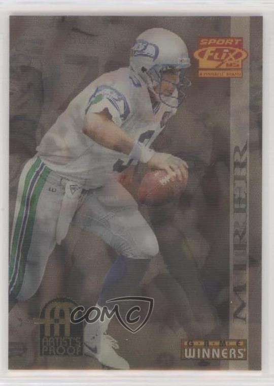 1995 Sportflix Artist's Proof Rick Mirer #166 0q3