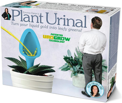 Prank-O Plant Urinal Prank Gift Box   Funny Empty Gag Gift Packaging for White E