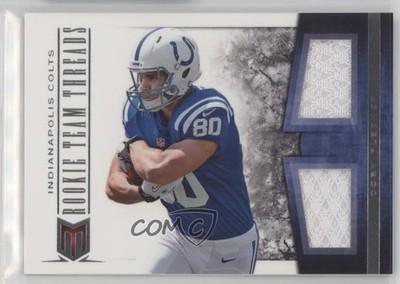2012 Panini Momentum Rookie Team Threads Materials Combo 50/199 Coby Fleener 0af