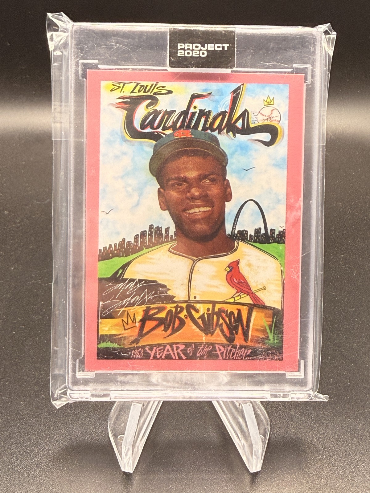 2020 Topps Project 2020 #124 Bob Gibson St. Louis Cardinals