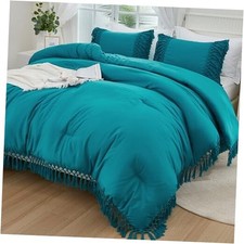 Comforter Set California King, 3 Pieces California King 104"x96" Turquoise