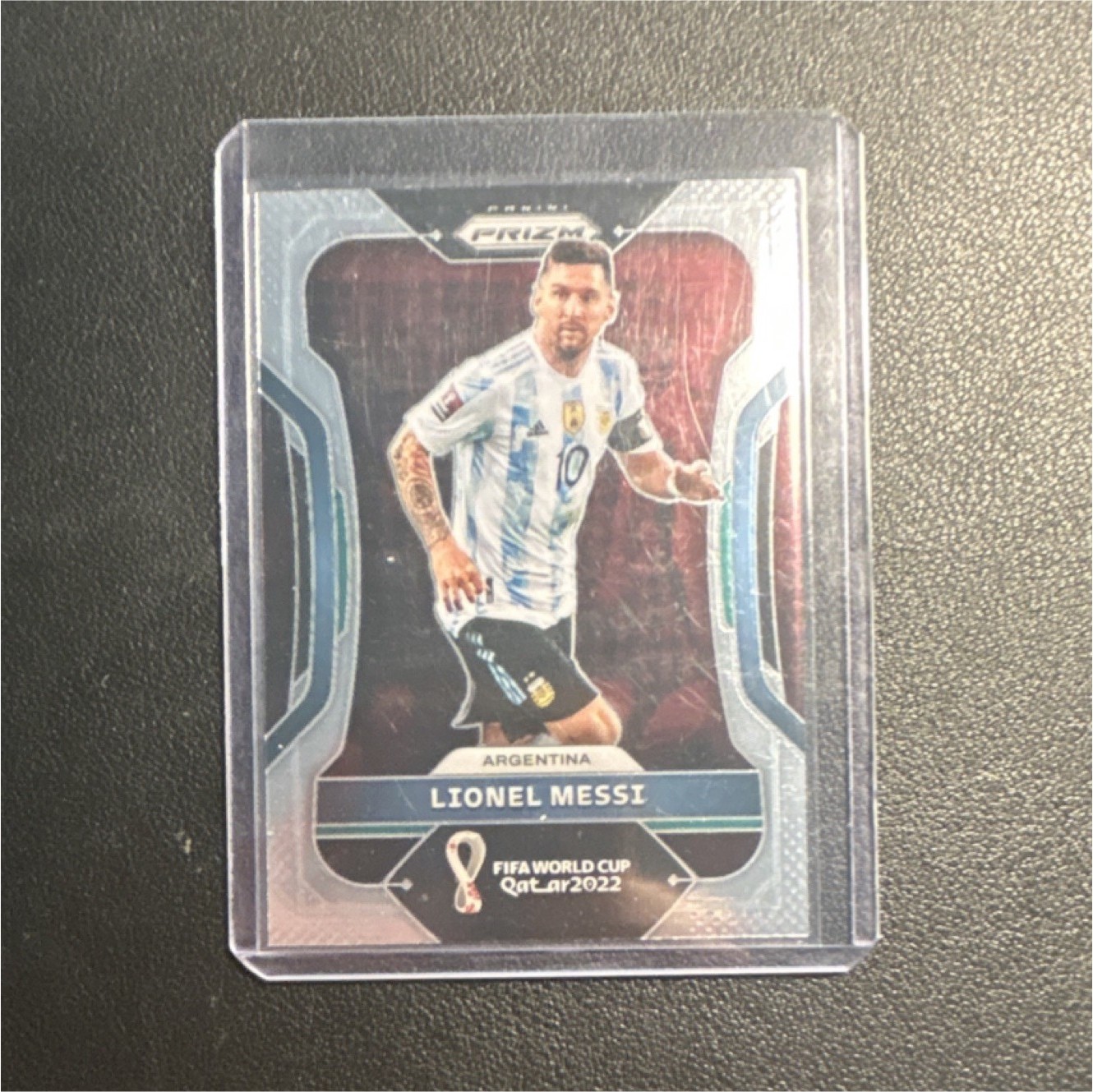 Panini Prizm 2022 World Cup Qatar Lionel Messi #7 Argentina 