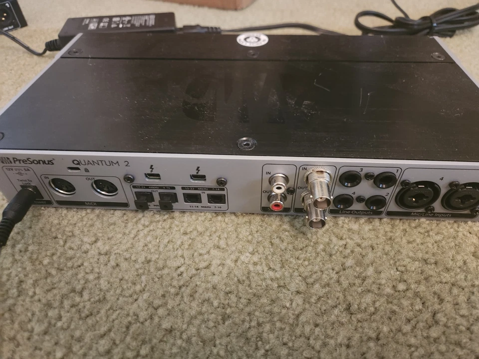 Presonus Quantum 2 22x24  thunderbolt interface with Black Lion Audio Mod - Image 2 of 2