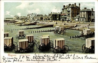 Postcard Bognor Regis West Sussex England, West Parade - 11213578