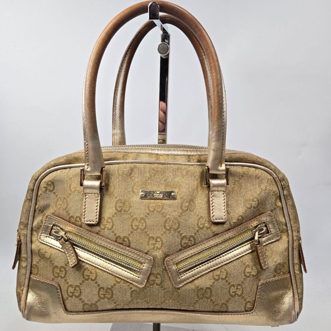 GUCCI Handbag GG Canvas Leather EN762633