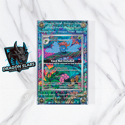 Pokemon Gloom IR 198-197 Illustration Rare Obsidian Flames Card Extended Art 
