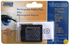 Vivanco LI-ION Battery for Panasonic CGA-S001E CGA-S001B DMW-BCA7 Lumix F1 FX1