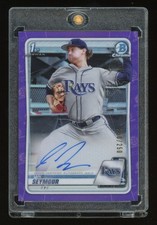 Ian Seymour 2020 Bowman Draft Chrome 1st Purple Refractor RC Auto /250 #CDA-IS