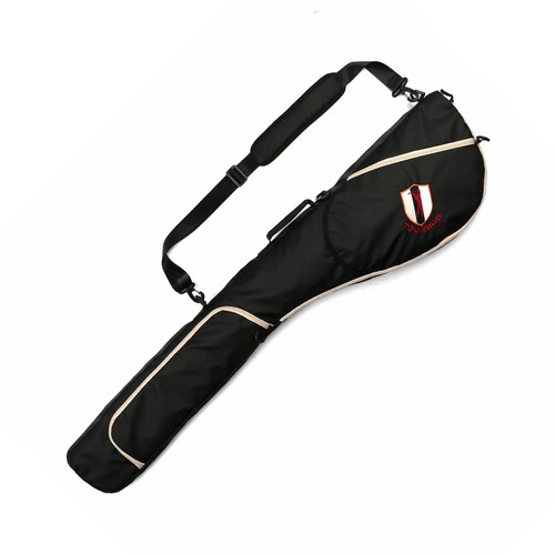TOURBON Golf Club Bag Lightweight Sunday Travel Driving Waterproof Case in Black - Picture 16 of 24