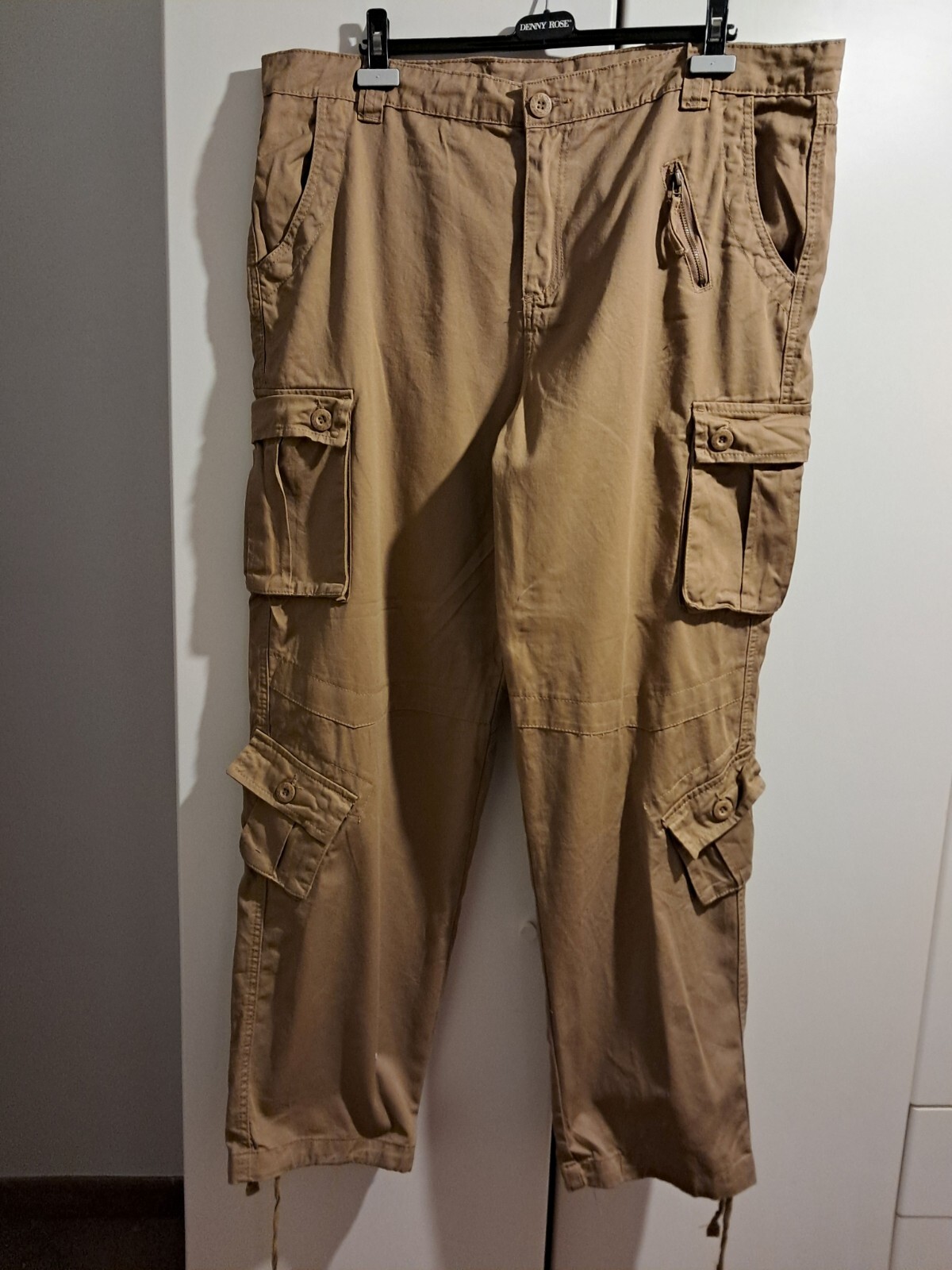 Pantaloni Safari Uomo - Cotone 100% - Taglia 58-60 3XL - 9 tasche!!!