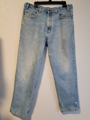 Kirkland Signature Mens Jeans Size 36x30 Relaxed Tapered Denim