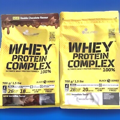 (24,93 /kg)Olimp Whey Protein Complex 100%, 2Pack je 700g Protein