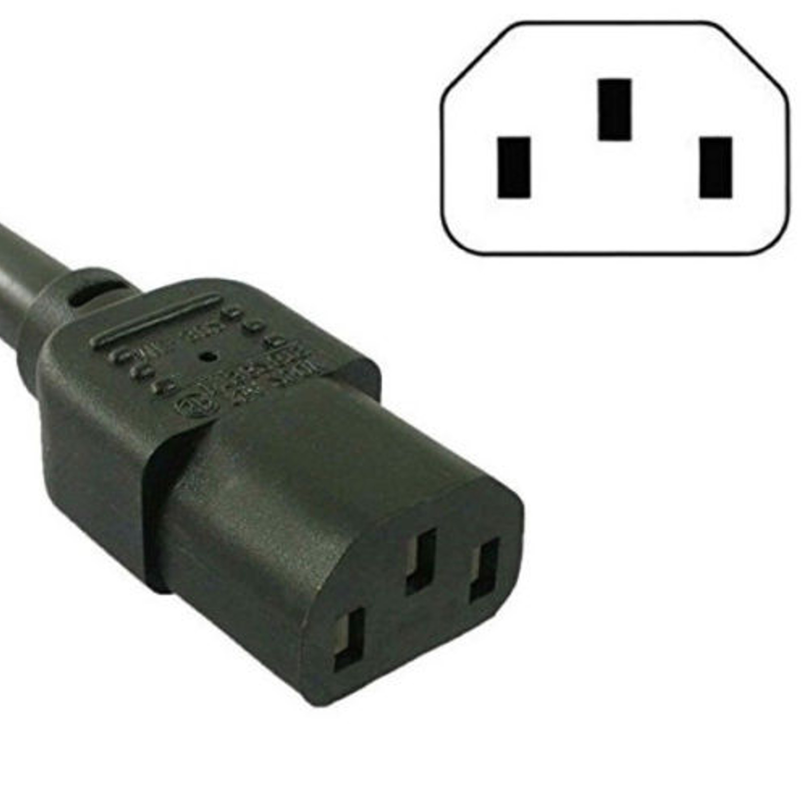 HQRP AC Power Cord for Coby LEDTV2226 TFDVD1595 TFTV2625 LCD HD TV eBay