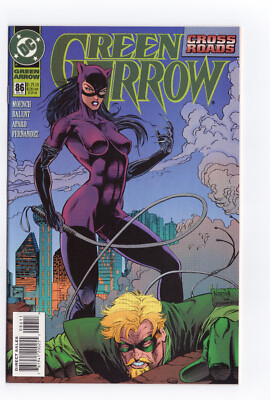 GREEN ARROW #86 DC COMICS 1994 NM OB TV SERIES MOENCH BALENT APARO CATWOMAN