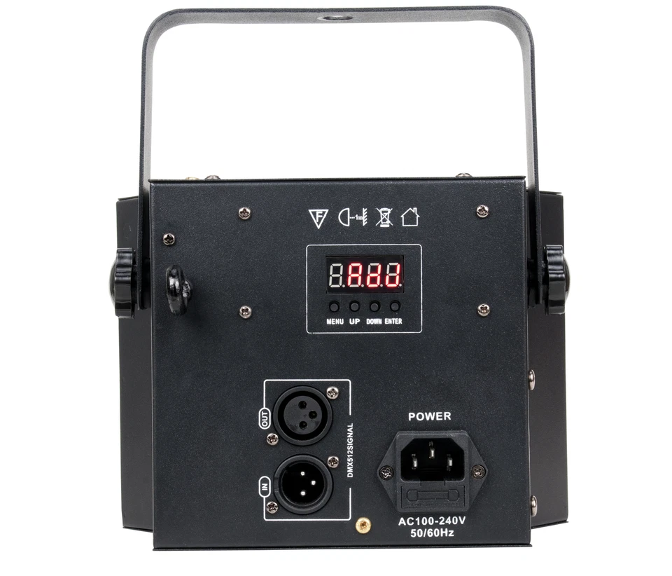 American DJ ADJ MINI DEKKER RGBW LED DMX Multi-Beam Derby/Strobe Effect Light - Image 2 of 4