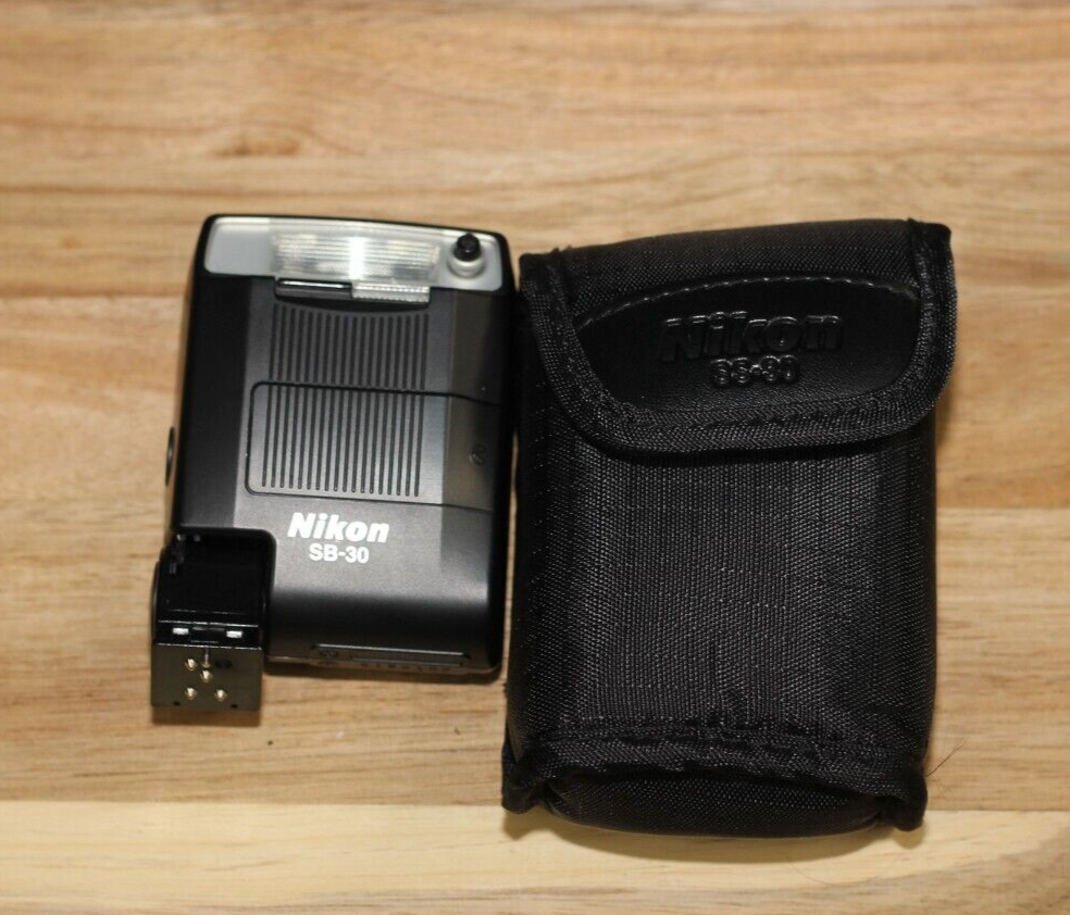 Nikon Speedlight SB-30 Shoe Mount Flash for Nikon for sale online 