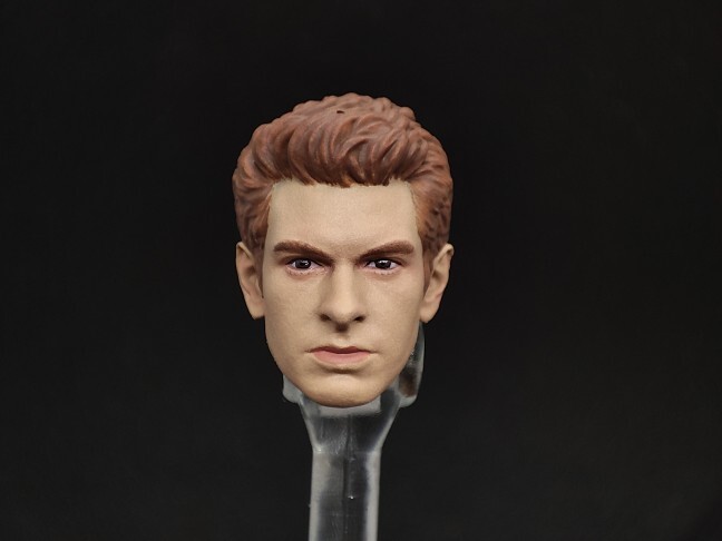 1/12th Painted Spider-man Andrew Garfield Head Sculpt Fit 6'' SHF