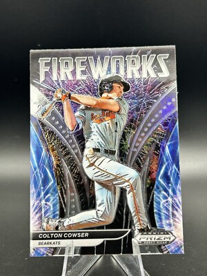 2021 Panini Prizm Fireworks # F-CC Colton Chowder