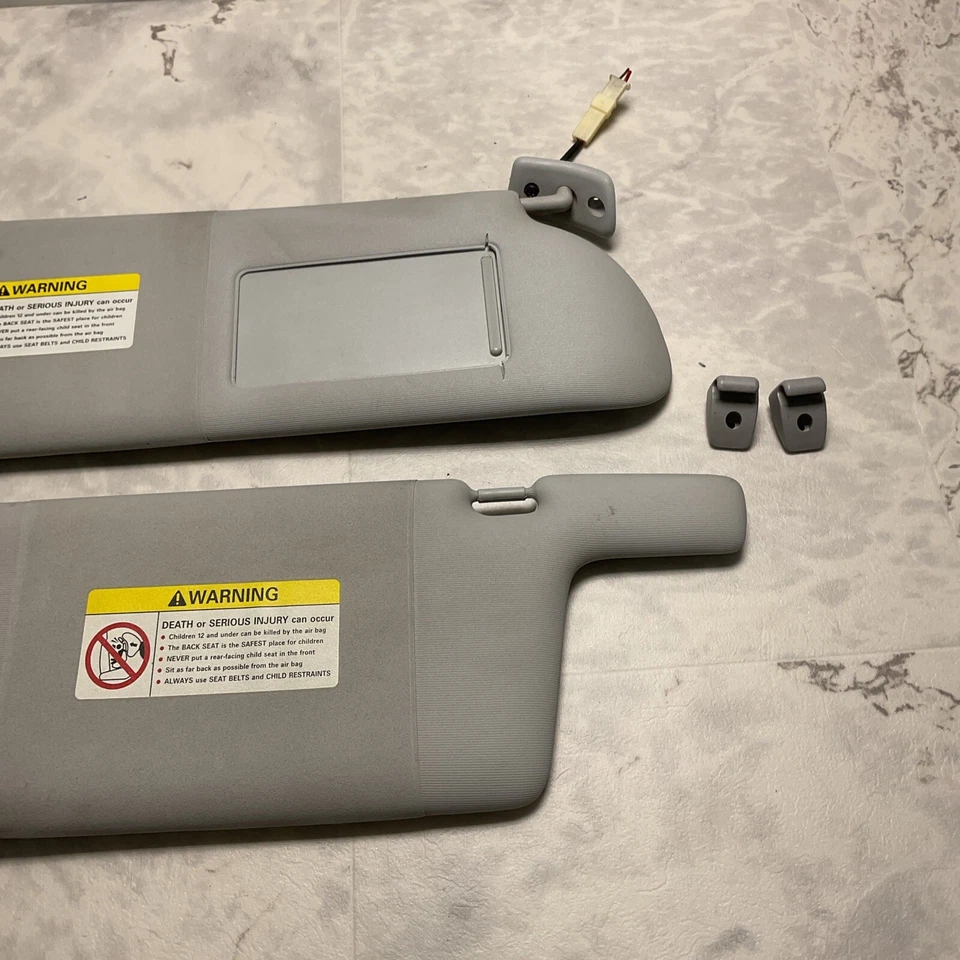 Par de parasoles con techo corredizo opcional Volkswagen Eurovan 2000 2001 2002 2003 OEM 2000 Foto 4 de 4