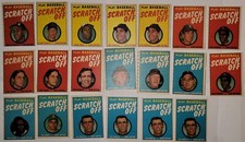 1970 Topps Baseball Scratch Off Cards - Lot  20 Unscratched EX+ Killebrew Ect.