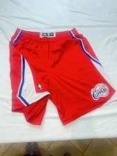 LOS ANGELES CLIPPERS #6 DeAndre  TEAM GAME Used SHORTS NBA