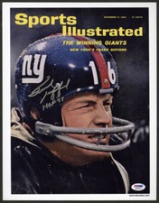 Frank Gifford Cards, Rookie Cards and Autographed Memorabilia Guide 46