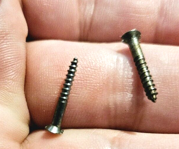 Vintage Model Railroad Ho scale lot of various Train Track screws 2