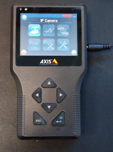 AXIS T8412 Installation Display Handheld-Gerät LCD Display Installationsmonitor - Bild 3 von 11