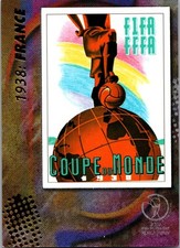 2002 Panini World Cup Poster 1938 France #6