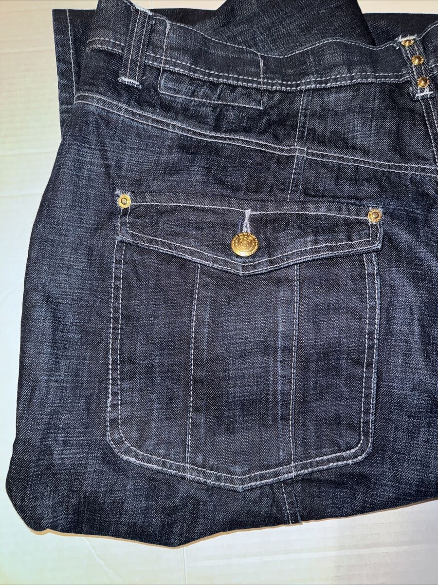 Eight 8732 Jeans Mens 42x34 Baggy Embroidered Young Jeezy Eight 8732 Jeans Mens 42x34 Baggy Embroidered Young Jeezy